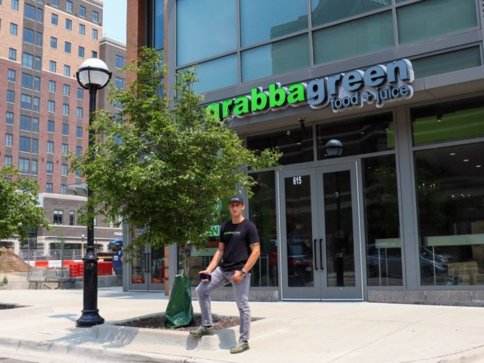 Owner Spencer Raymond (1) grabbagreen ann arbor